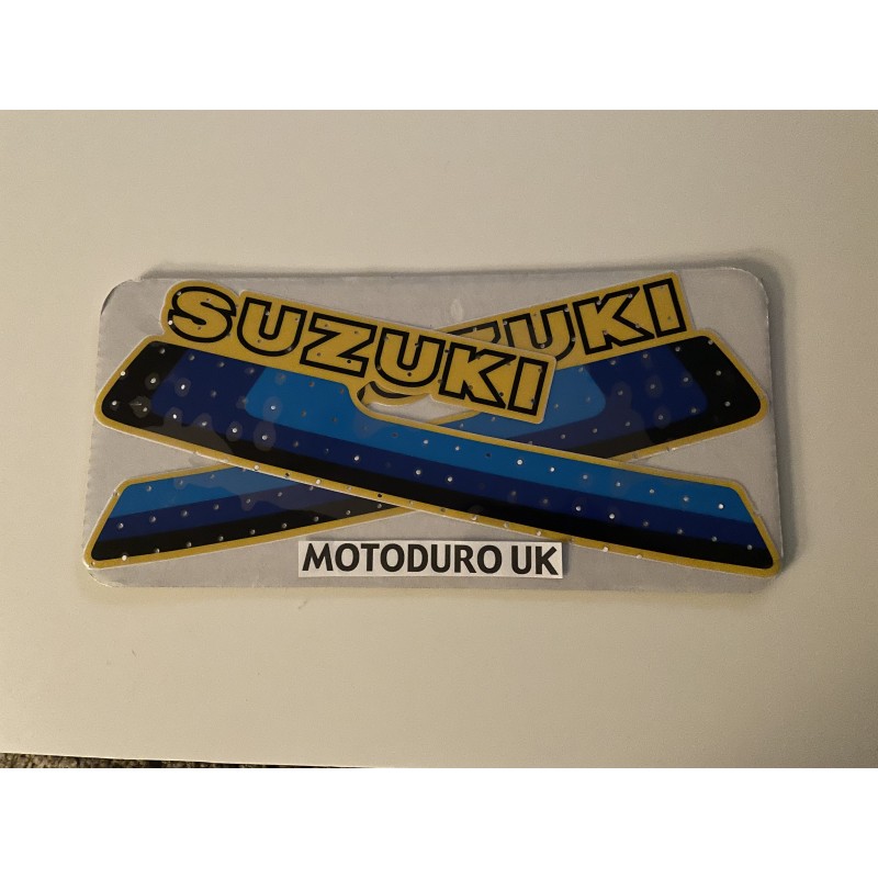 Tank Decals Perforated Suzuki RM 125/250/400T 1980