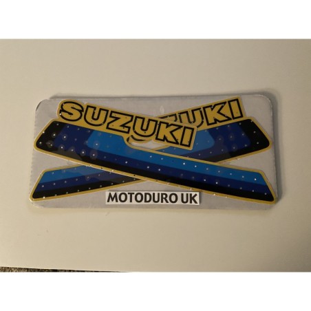 Tank Decals Perforated Suzuki RM 125/250/400T 1980